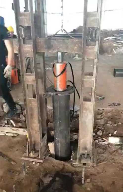 焦作修武县钢管桩加固