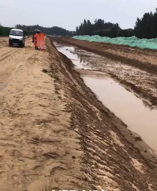 焦作修武县河道降水